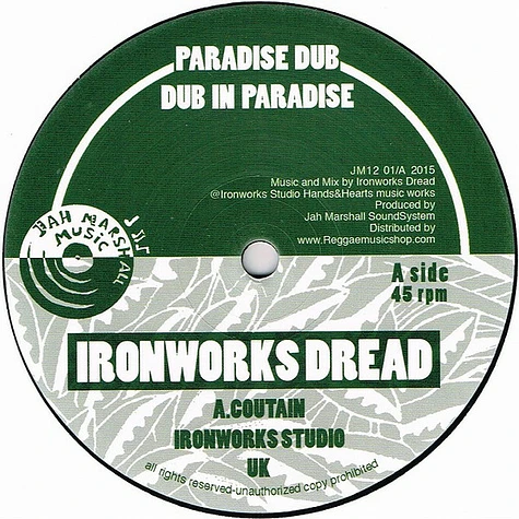 Isses Dread - Paradise Dub / Heartical