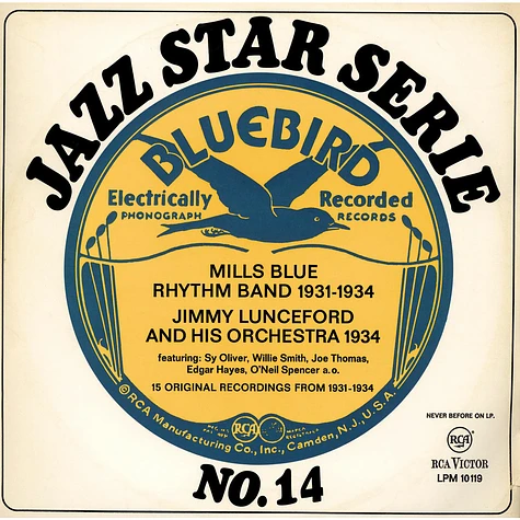 The Mills Blue Rhythm Band, Jimmie Lunceford And His Orchestra - 15 Original Recordings From 1931-1934
