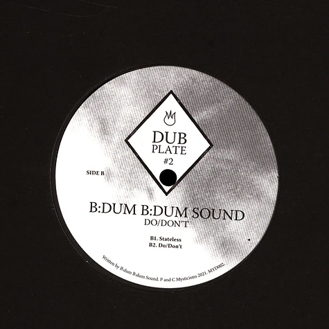 Bdum Bdum Sound - Dubplate #2: Do/Don't