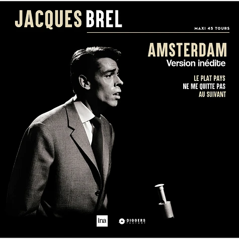 Jacques Brel - Amsterdam (Unreleased Live Tracks 1965) Beige Vinyl Edition