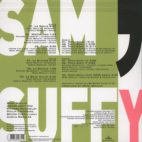 Marc Moulin - Sam Suffy - 40th Anniversary Edition