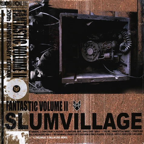 Slum Village - Fantastic Volume 2 20th Anniversary Record Store Day 2021 Edition
