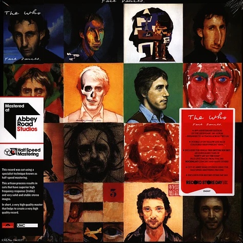 The Who - Face Dances Record Store Day 2021 Edition