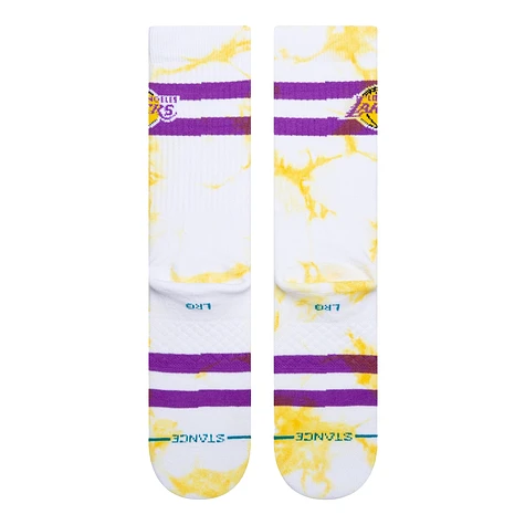 Stance x NBA - Lakers Dyed Socks