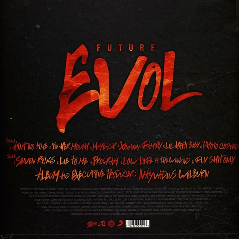 Future - Evol 5th Anniversary Record Store Day 2021 Edition (Color Vinyl)