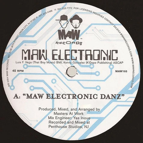 MAW Electronic - MAW Electronic Danz / Time Travelers