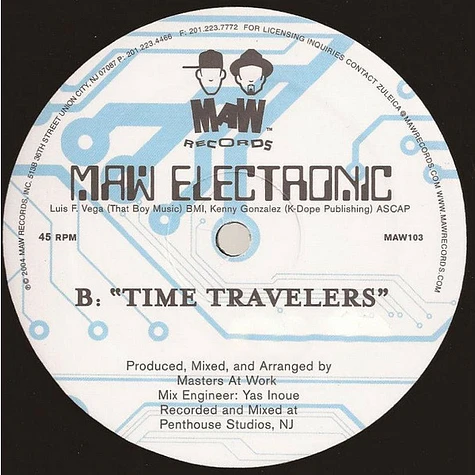 MAW Electronic - MAW Electronic Danz / Time Travelers