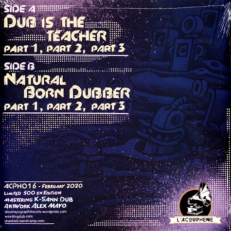 Weeding Dub Meets Coptic Sound Meets Wise Rockers - Dub Is The Teacher, Part 2, Part 3 / Natural Born Dubber, Part 2, Part 3