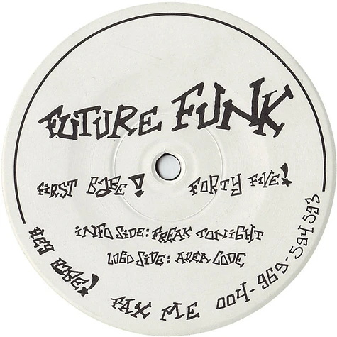 Future Funk - Area Code / Freak Tonight (1st Babe!)