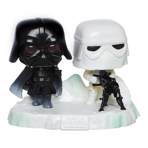 Funko - POP Star Wars: Darth Vader & Snow Trooper