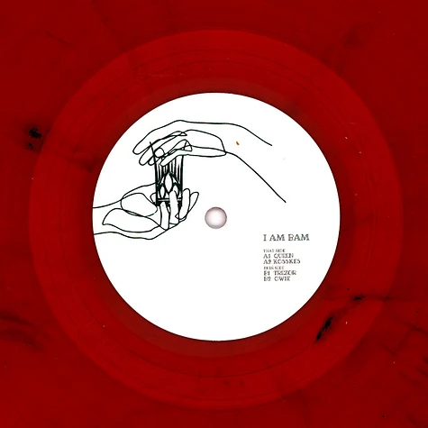 I Am Bam - I Am Bam EP Clear Red / Black Mixed Vinyl Edition