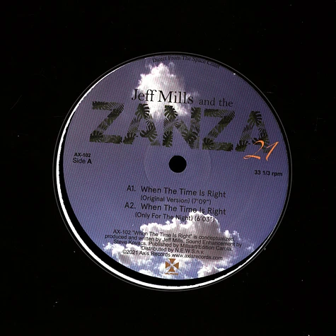 Jeff Mills & The Zanza 21 - When The Time Is Right