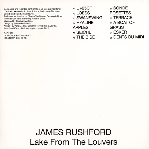 James Rushford - Lake From The Louvers