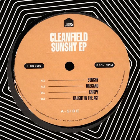 Cleanfield - Sunshy EP