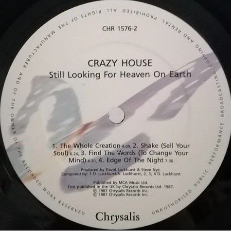 Crazy House - Still Looking For Heaven On Earth