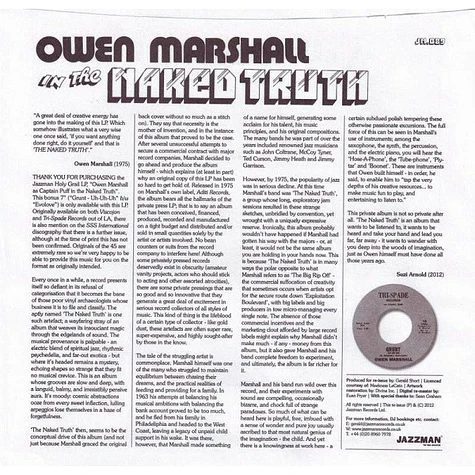 Owen Marshall - The Naked Truth