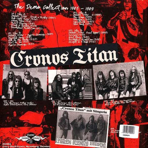 Cronos Titan - 1985-1989