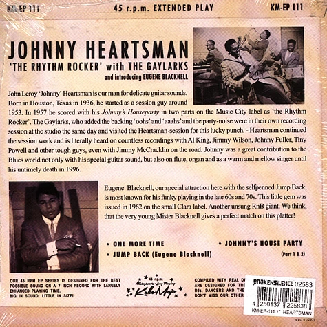 Johnny Heartsman - Hot House Party EP
