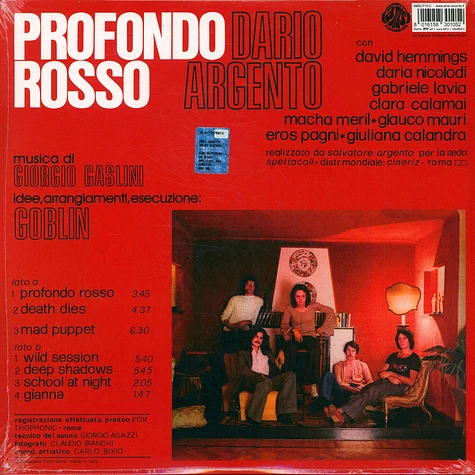 Goblin - OST Profondo Rosso Crystal Vinyl Edition