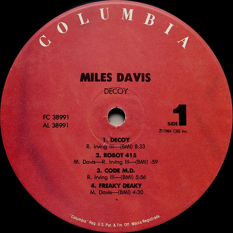 Miles Davis - Decoy