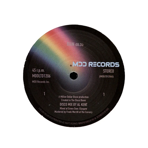 Al Kent - Rain 1-Sided Vinyl Edition