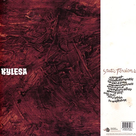 Kylesa - Static Tensions Transparent Splatter Purple Vinyl Edition