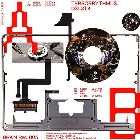 Terrorrythmus - D3l3t3 Black Vinyl Edition