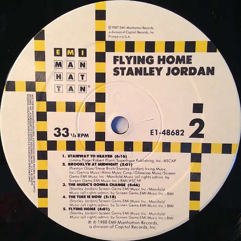 Stanley Jordan - Flying Home