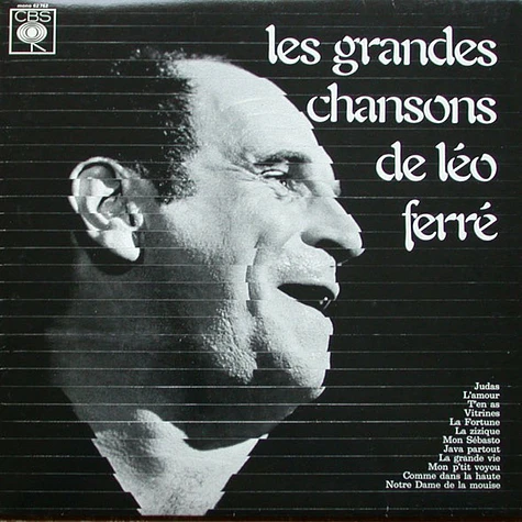 Léo Ferré - Les Grandes Chansons De Léo Ferré