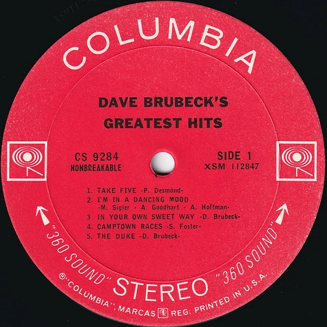 Dave Brubeck - Dave Brubeck's Greatest Hits