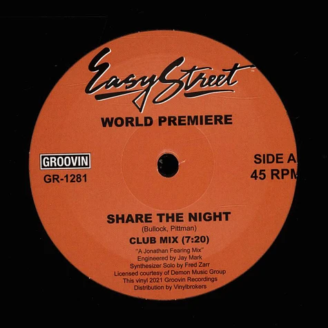 World Premiere - Share The Night