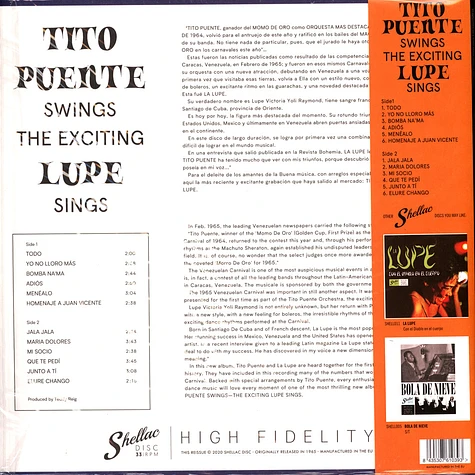 La Lupe & Tito Puente - Tito Puente Swings, The Exciting Lupe Sings