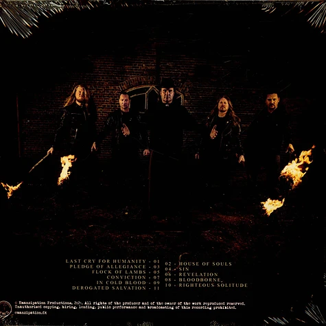 Bloodphemy - Blood Sacrifice Black Vinyl Edition