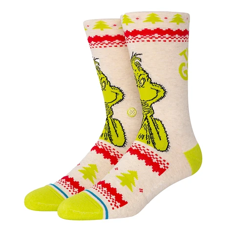 Stance x Grinch - Grinch Sweater Socks