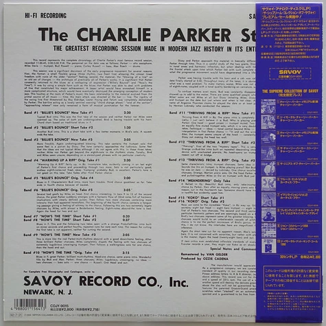 Charlie Parker - The Charlie Parker Story