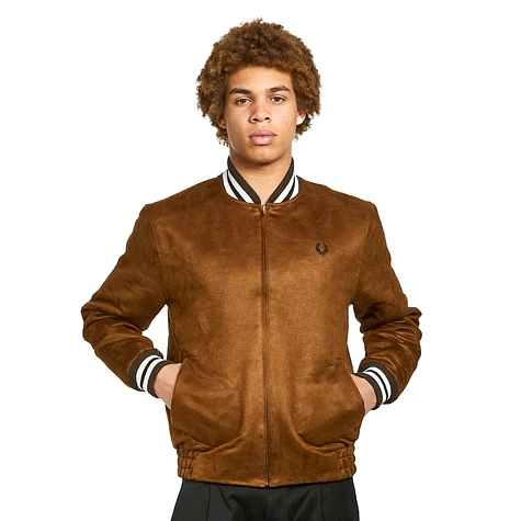 Fred Perry - Suede Bomber Jacket (Made in England)