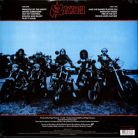 Saxon - Denim And Leather 40th Anniversary Edition