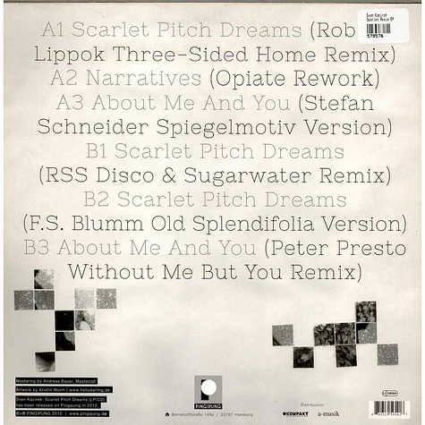 Sven Kacirek - Scarlet Remix EP