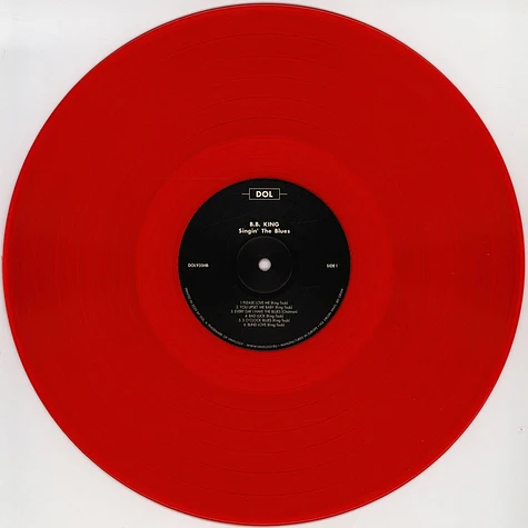 B.B. King - Singing The Blues Blood Red Vinyl Edition