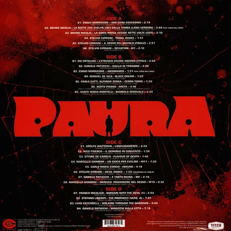 V.A. - OST Paura A Collection Of Italian Horror Sounds