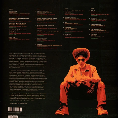 Don Letts - Late Night Tales / Version Excursion Green Vinyl Edition