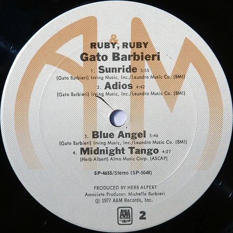 Gato Barbieri - Ruby, Ruby