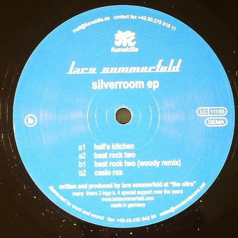 Lars Sommerfeld - Silverroom EP