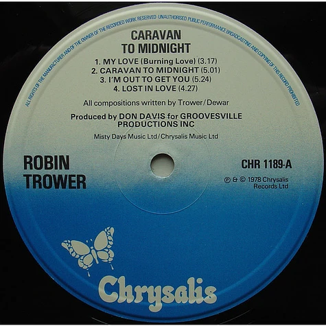 Robin Trower - Caravan To Midnight
