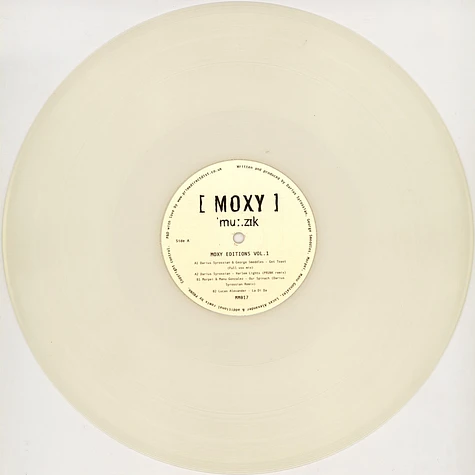 V.A. - Moxy Muzik Editions Volume 1