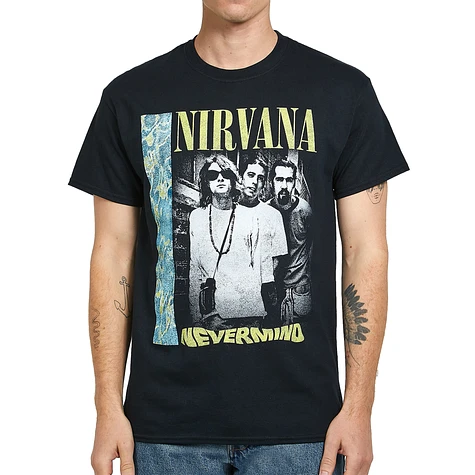 Nirvana - Nevermind Deep End T-Shirt | HHV (Black)