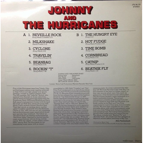 Johnny And The Hurricanes - Reveille Rock