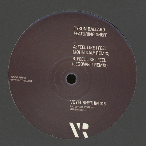 Tyson Ballard - Feel Like I Feel Remixes