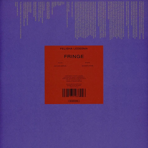 Felisha Ledesma - Fringe Oxblood Vinyl Edition