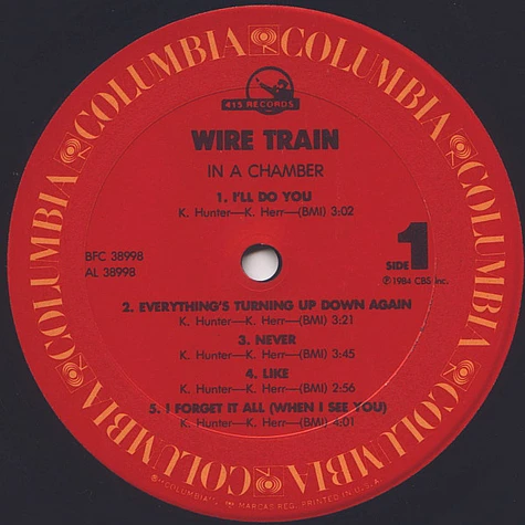 Wire Train - In A Chamber